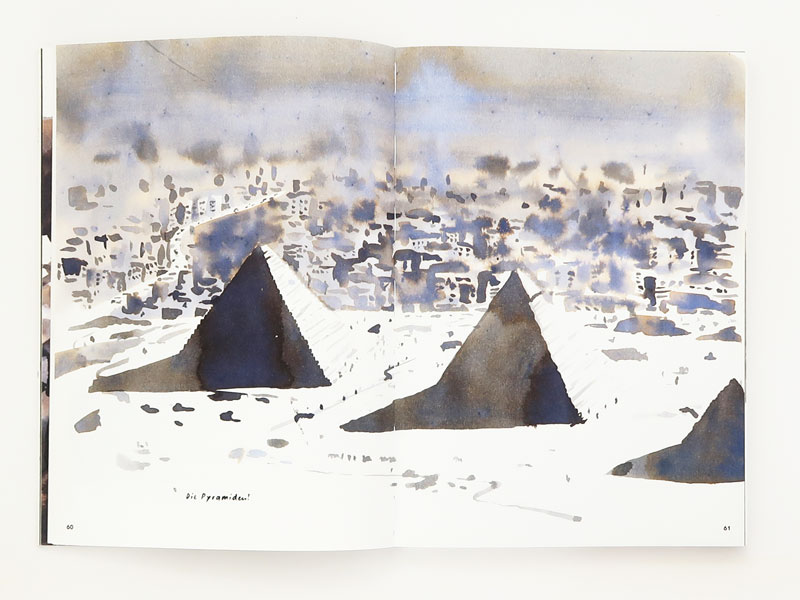 Graphic Novel Kairo im Ohr Pyramiden