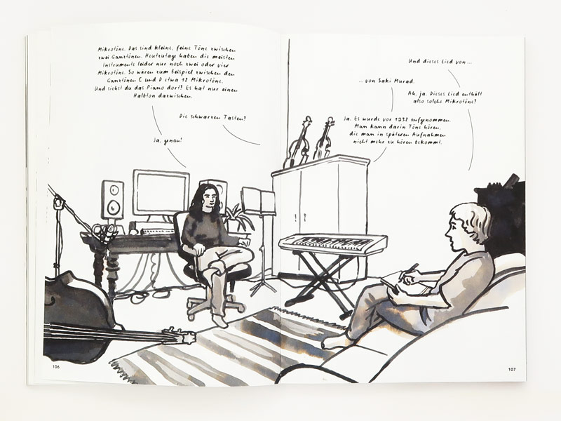 Graphic Novel Kairo im Ohr Nancy Mounir erzählt über Mikrotöne